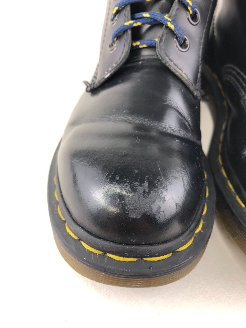 Dr. Martens 1460 Black Patent Leather Combat Boots 7 - Picture 11 of 14